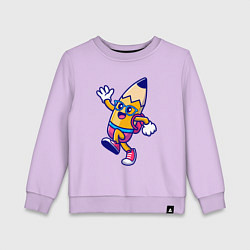 Детский свитшот Карандаш ученик