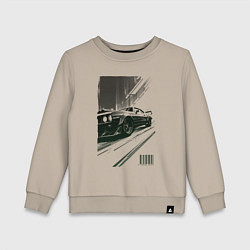 Детский свитшот Гоночный спорткар