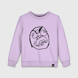 Детский свитшот Рейдж фейс мем