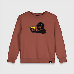 Детский свитшот Мартышка с бананом