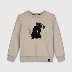 Детский свитшот Gas rat