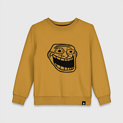 Детский свитшот Омега тролл фейс мем