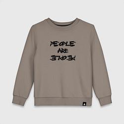 Детский свитшот Depeche Mode - people are people font