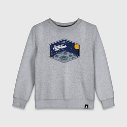 Детский свитшот Лунный шаттл