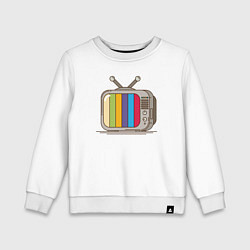 Детский свитшот Retro television