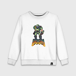 Детский свитшот Doom солдат марса