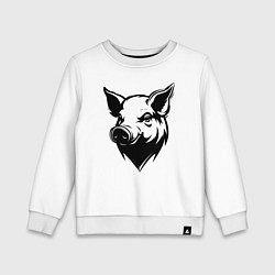 Детский свитшот Свиная голова