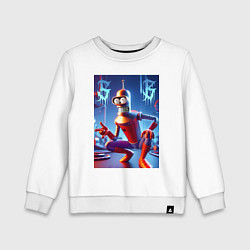 Детский свитшот Бендер-паук мем коллаба