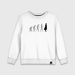 Детский свитшот Эволюция Шерлока