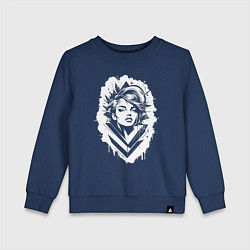 Детский свитшот Поп-арт дива