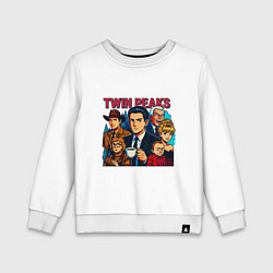 Детский свитшот Twin Peaks Multi