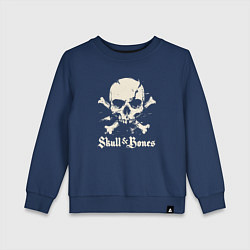 Детский свитшот Skull and bones