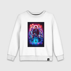 Свитшот хлопковый детский John Wick movie, цвет: белый