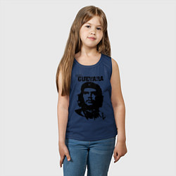 Майка детская хлопок Che Guevara, цвет: тёмно-синий — фото 2