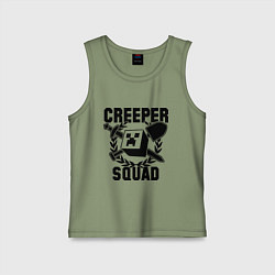 Детская майка Creeper Squad