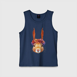 Детская майка Белка с венком