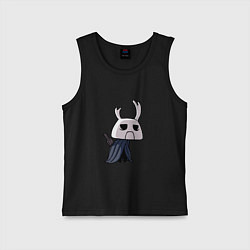 Майка детская хлопок Hollow Knight, цвет: черный