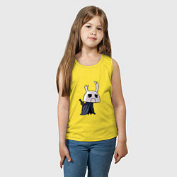 Майка детская хлопок Hollow Knight, цвет: желтый — фото 2