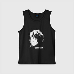 Майка детская хлопок Zemfira, цвет: черный