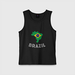 Детская майка Brazil Country