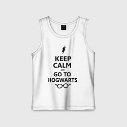 Детская майка Keep Calm & Go To Hogwarts