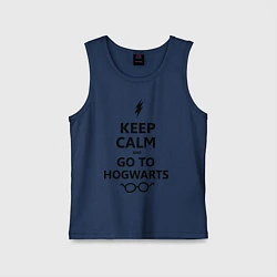 Детская майка Keep Calm & Go To Hogwarts