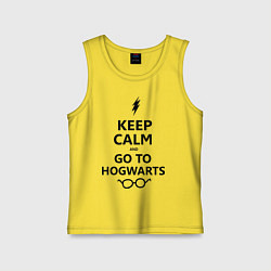 Детская майка Keep Calm & Go To Hogwarts