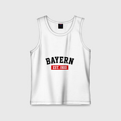 Детская майка FC Bayern Est. 1900