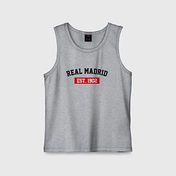 Детская майка FC Real Madrid Est. 1902