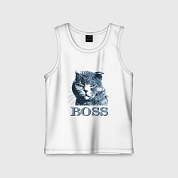 Детская майка Boss cat