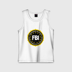 Детская майка FBI Departament