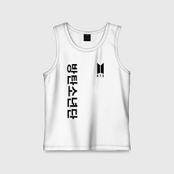 Детская майка BTS Korea