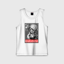 Детская майка BAKUGOU monochrome