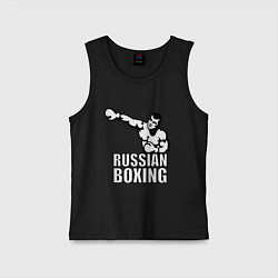 Детская майка Russian boxing