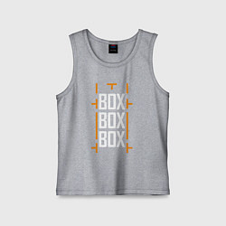 Детская майка Box box box