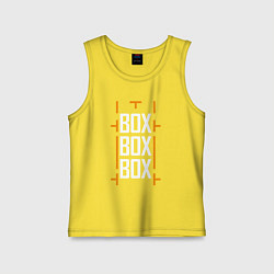 Детская майка Box box box