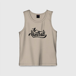 Детская майка Handball lettering