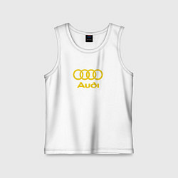 Детская майка Audi GOLD