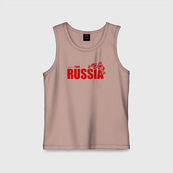 Детская майка Russia