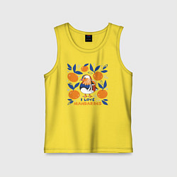 Детская майка Мандаринки