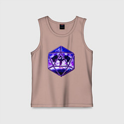 Детская майка DnD, d20, Dragon, Дракон, ДнД