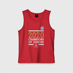 Детская майка FC Bayern Munchen Champions of Europe 2020