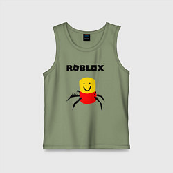 Майка детская хлопок ROBLOX, цвет: авокадо