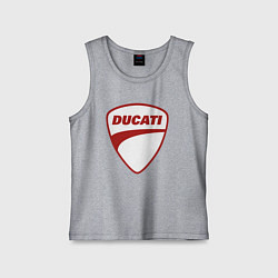 Детская майка Ducati Logo Дукати Лого Z