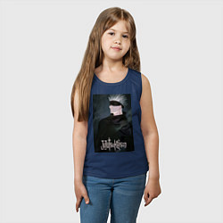 Майка детская хлопок Сатору, цвет: тёмно-синий — фото 2