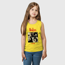 Майка детская хлопок The Beatles LET IT BE, цвет: желтый — фото 2