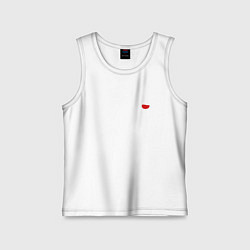 Майка детская хлопок Откройте вино включите Меладзе, цвет: белый