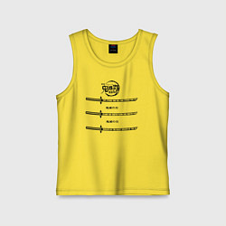 Детская майка Катаны Клинок, рассекающий демонов