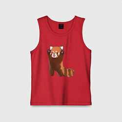 Детская майка Нападение милой панды