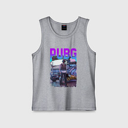 Детская майка PUBG NEON ПУБГ НЕОН Z